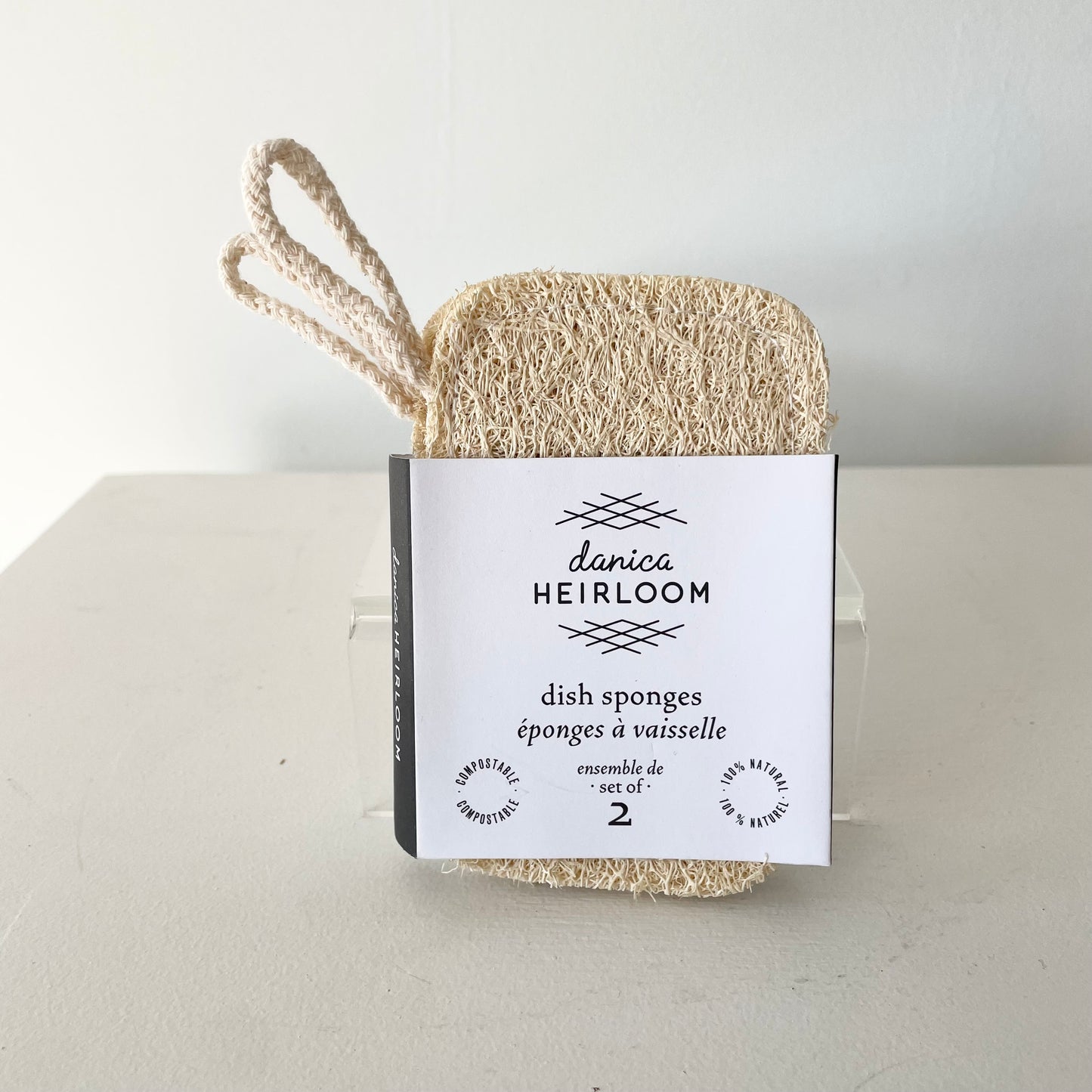 Loofah dish sponge
