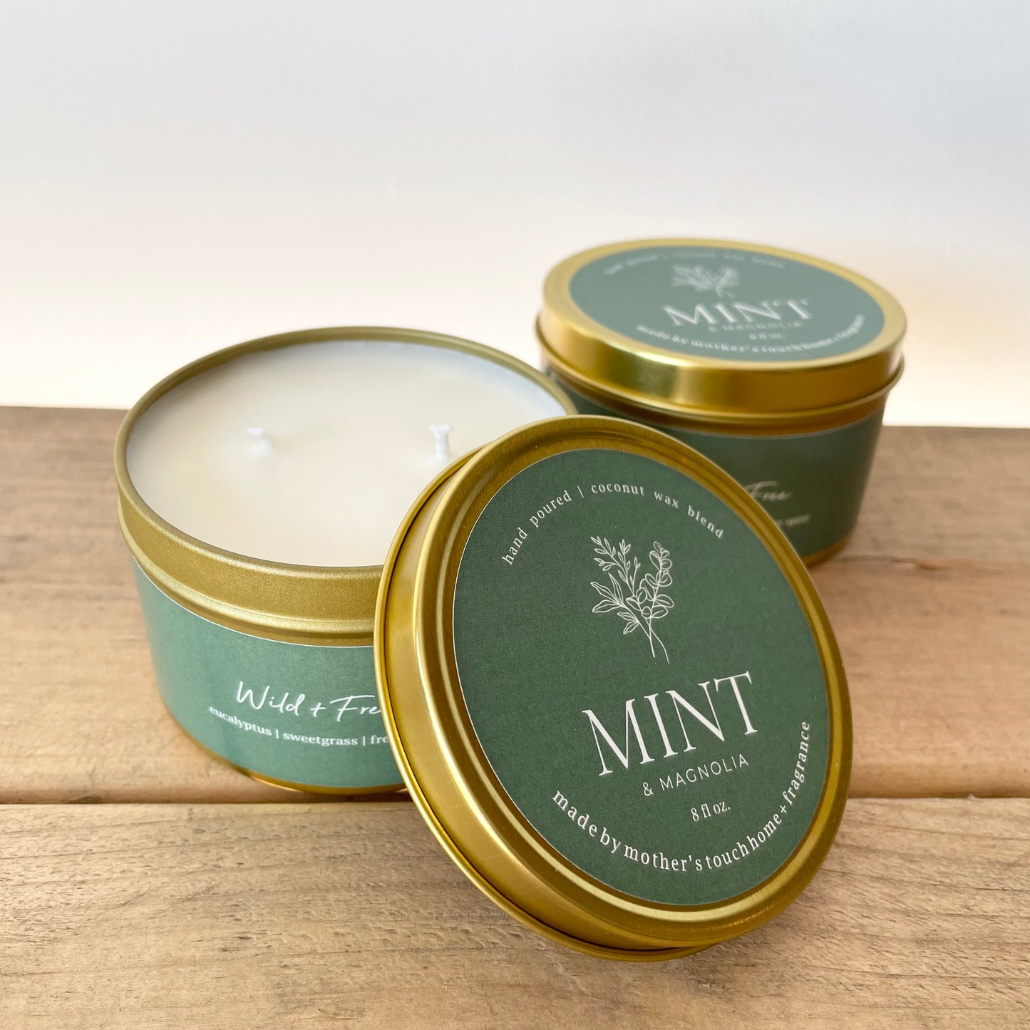 Wild and free candle