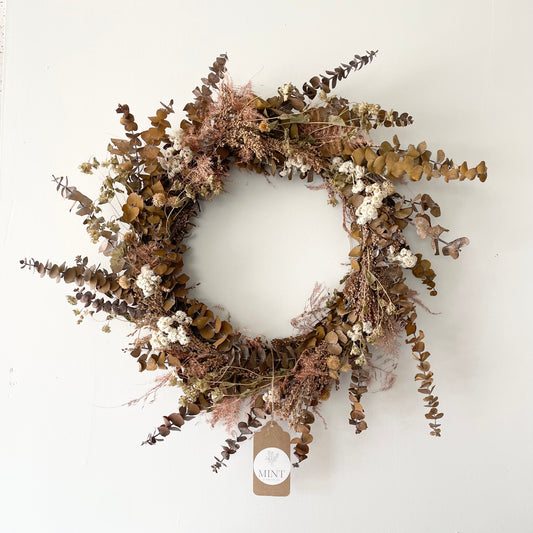 Dried wreath