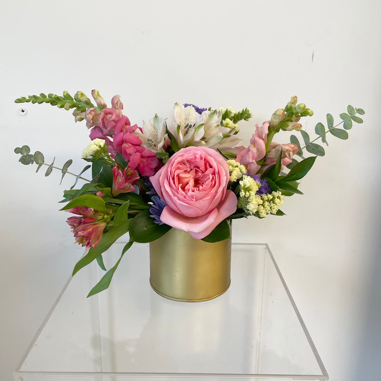 Mint Vase Arrangement
