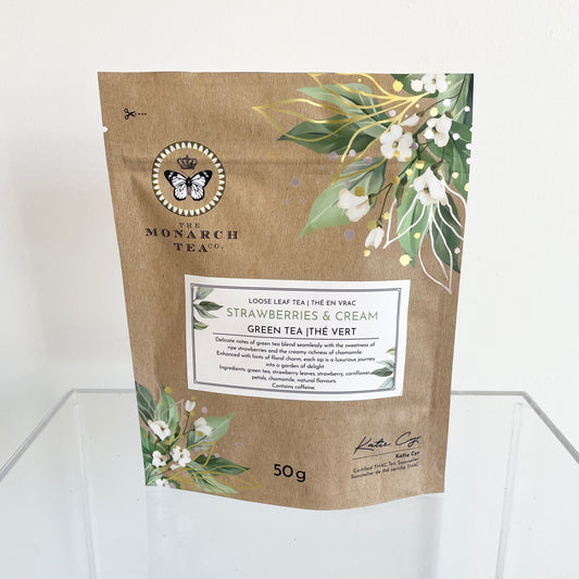 Strawberries and Cream Loose Leaf Tea
