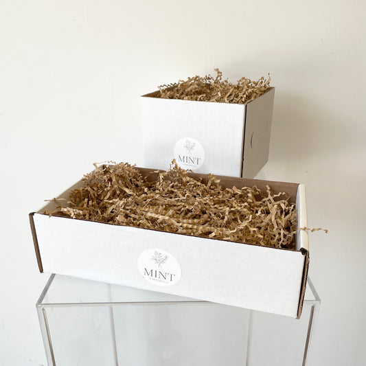 Gift Box: White Cardboard Box