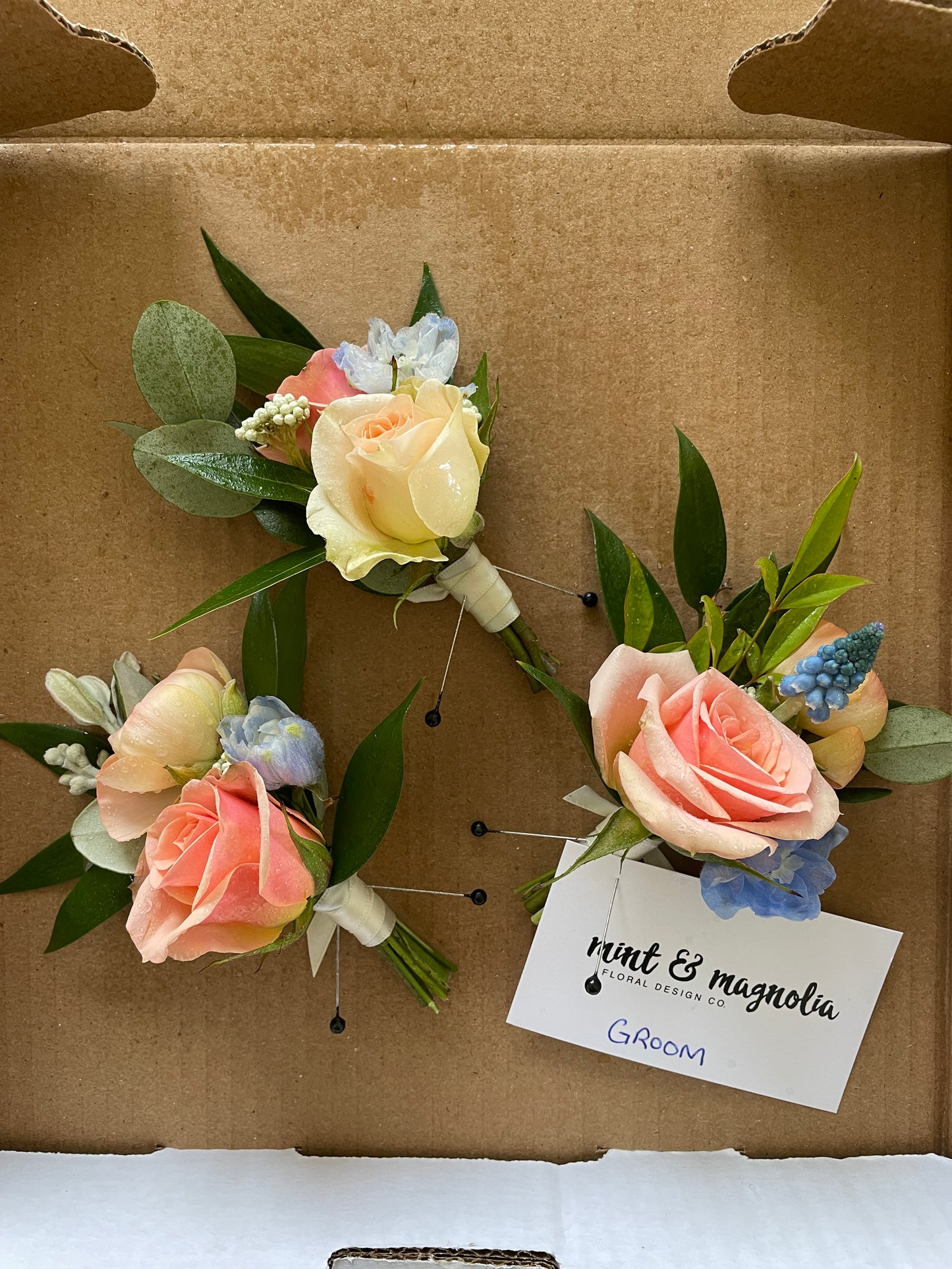 Prom and Graduation Corsage and Boutonnière