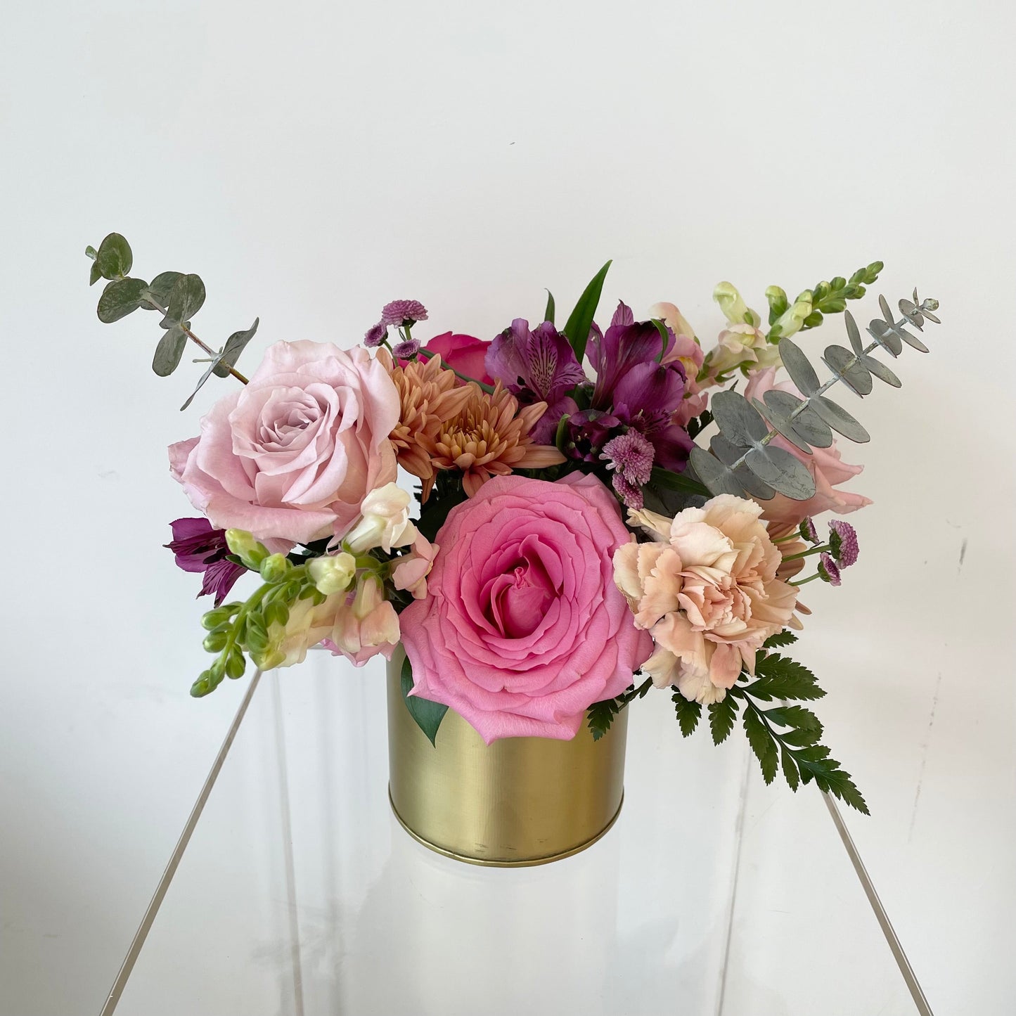 Mint Vase Arrangement