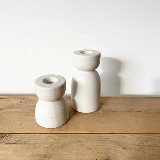 Ceramic Candlestick Holder