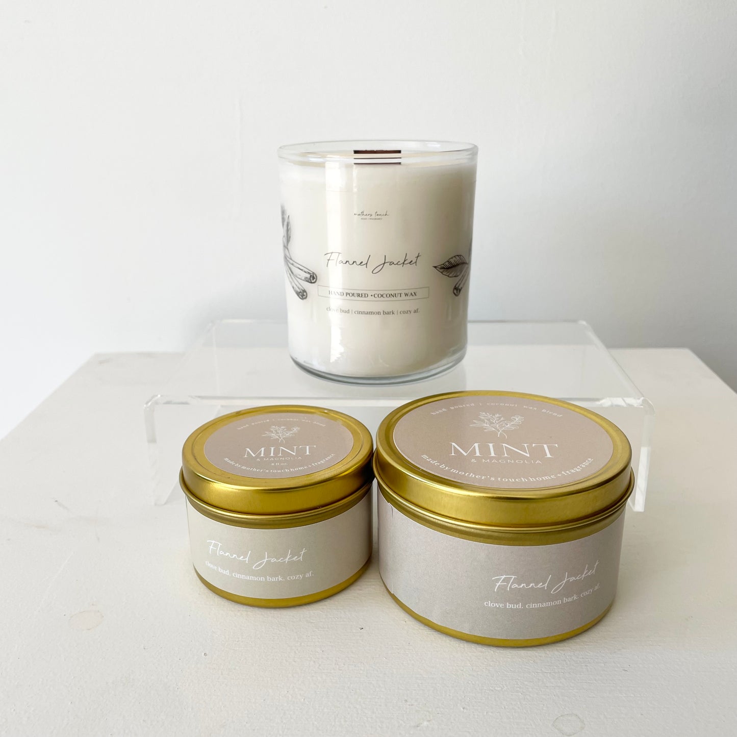 Flannel Jacket Candle