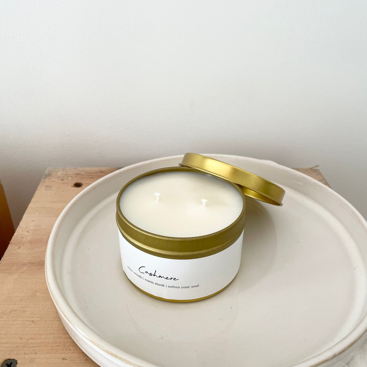 Cashmere candle