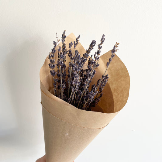 Mini dried lavender bunch