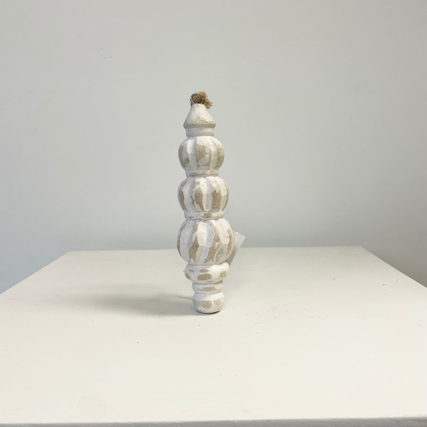 Wood Finial Ornament